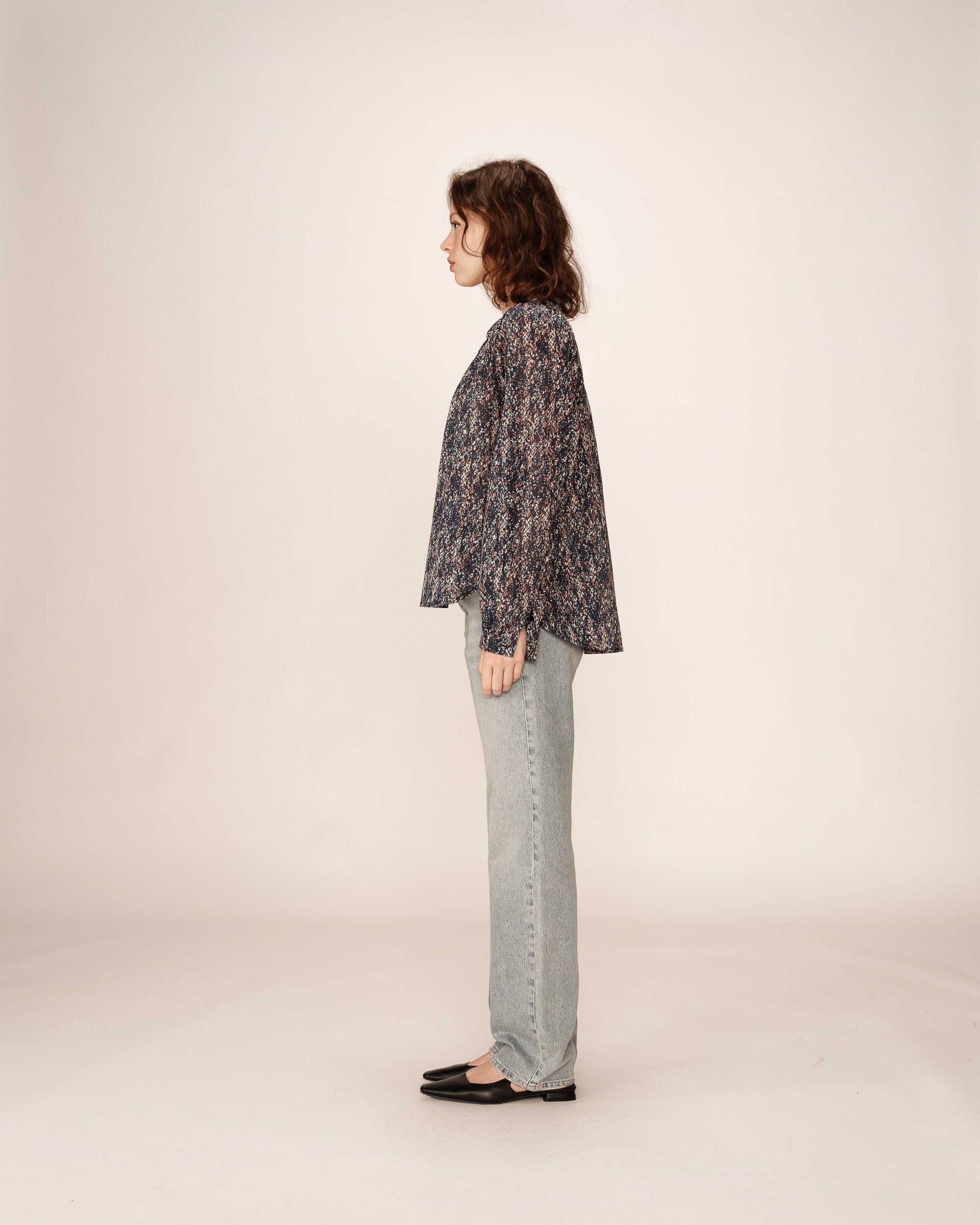 Blouse Platane - Marine