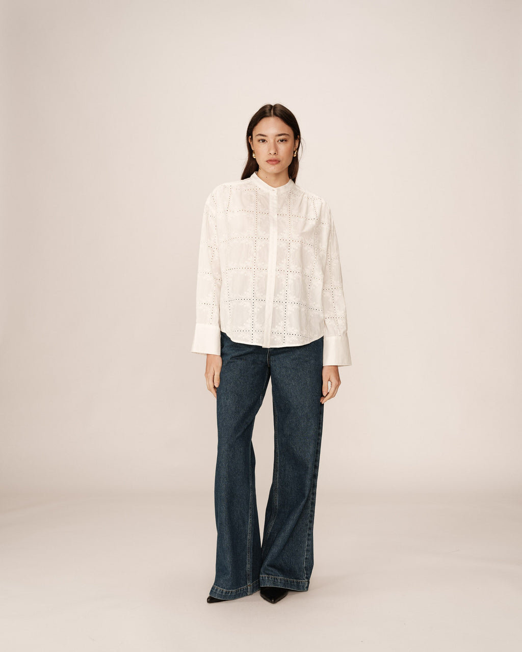 Blouse Plume - Ecru