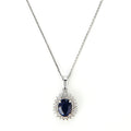 Pendentif "Soleil Bleu"
