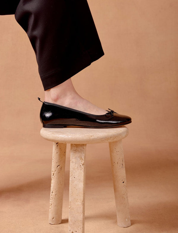 Ballerines Lena - Noir - Femme