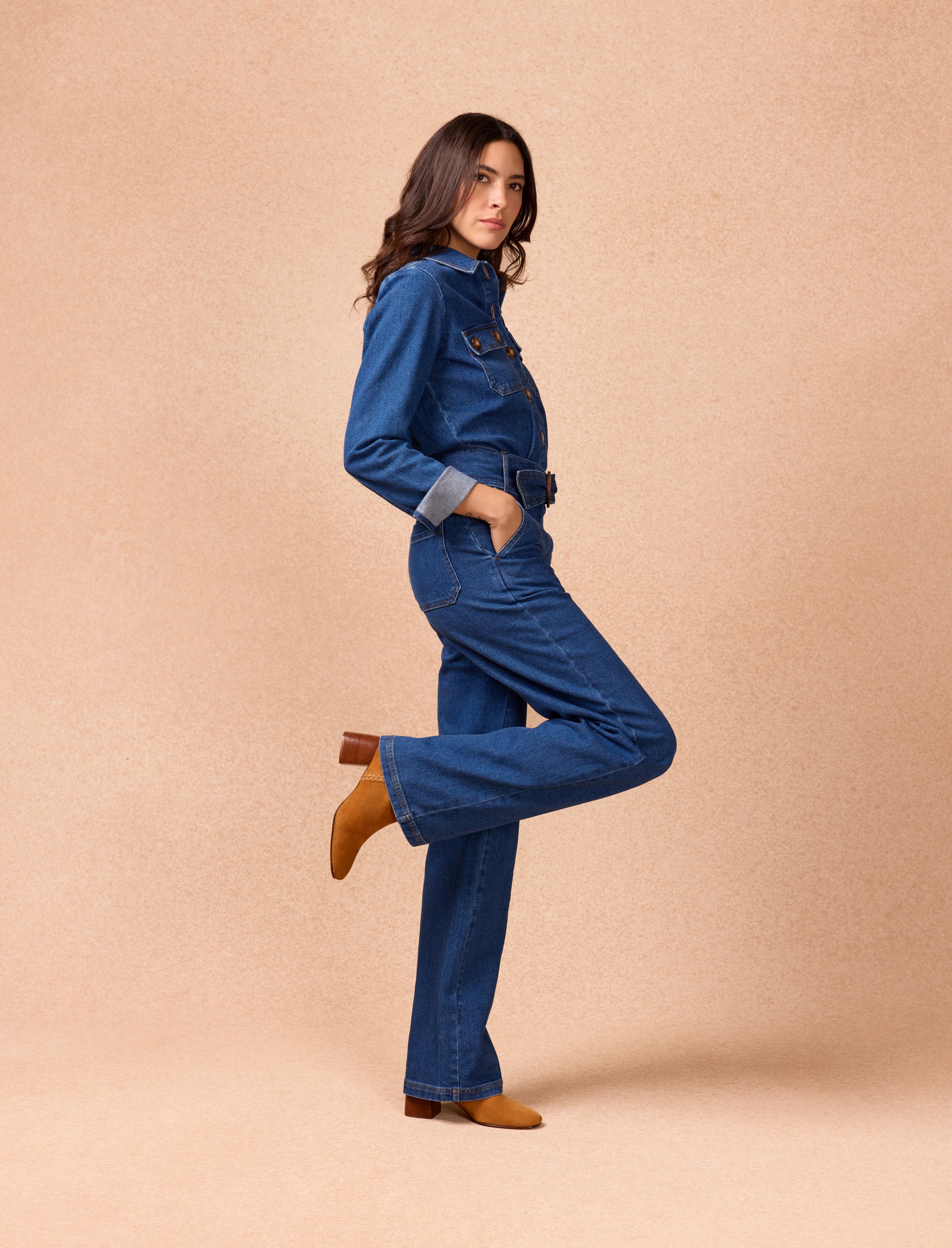 Pied De Biche - Bottines À Talons Sarah Camel - Femme