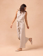 Suzanne Flat Sandals - Ivory - Women
