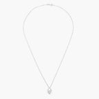 "Sumptuous Drop" Pendant D: 0.06Ct/19 - 375/1000 White Gold