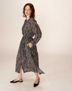 Vestido Largo Poder - Marino