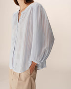 Poesie Blouse - Blue