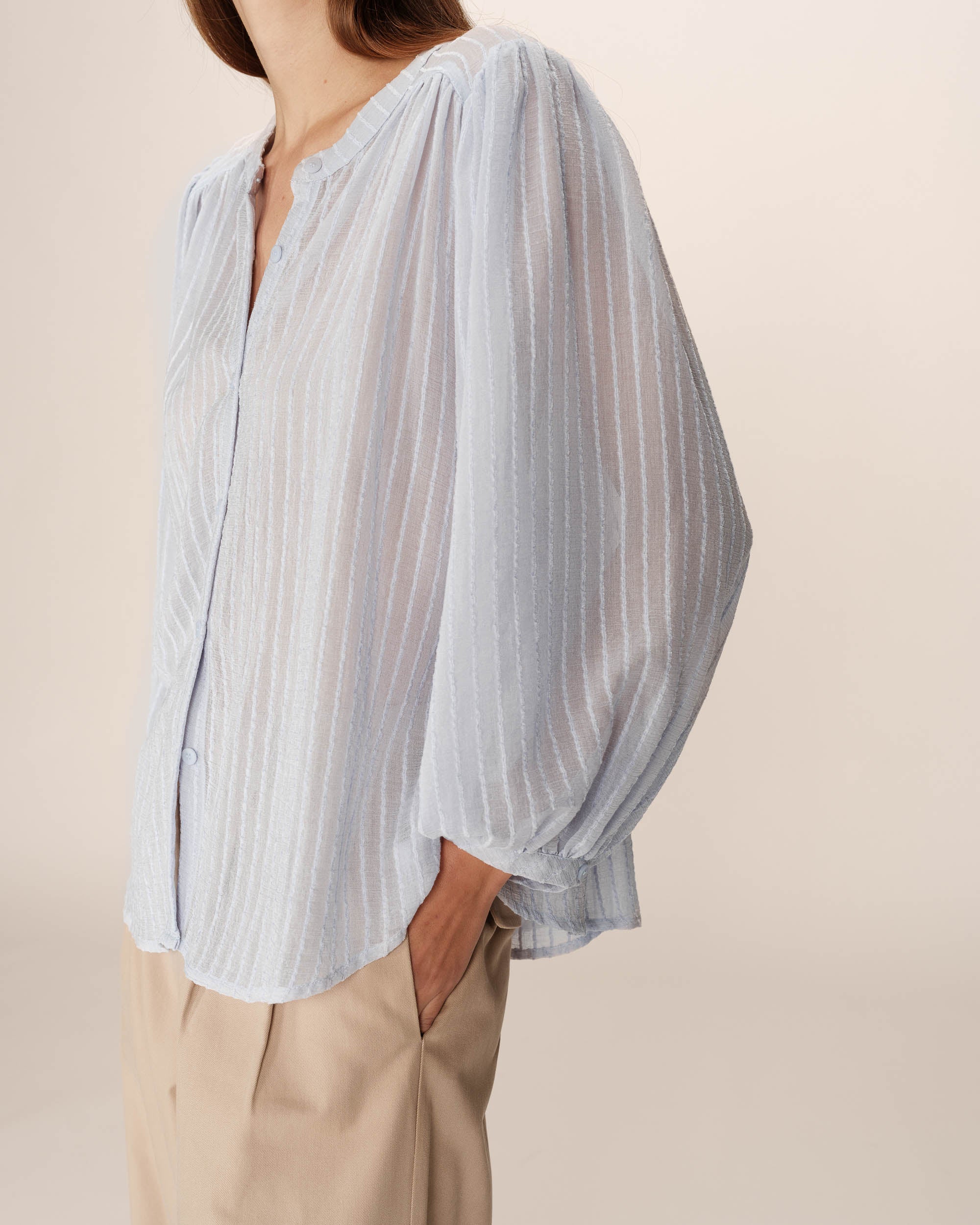 Poesie Blouse - Blue