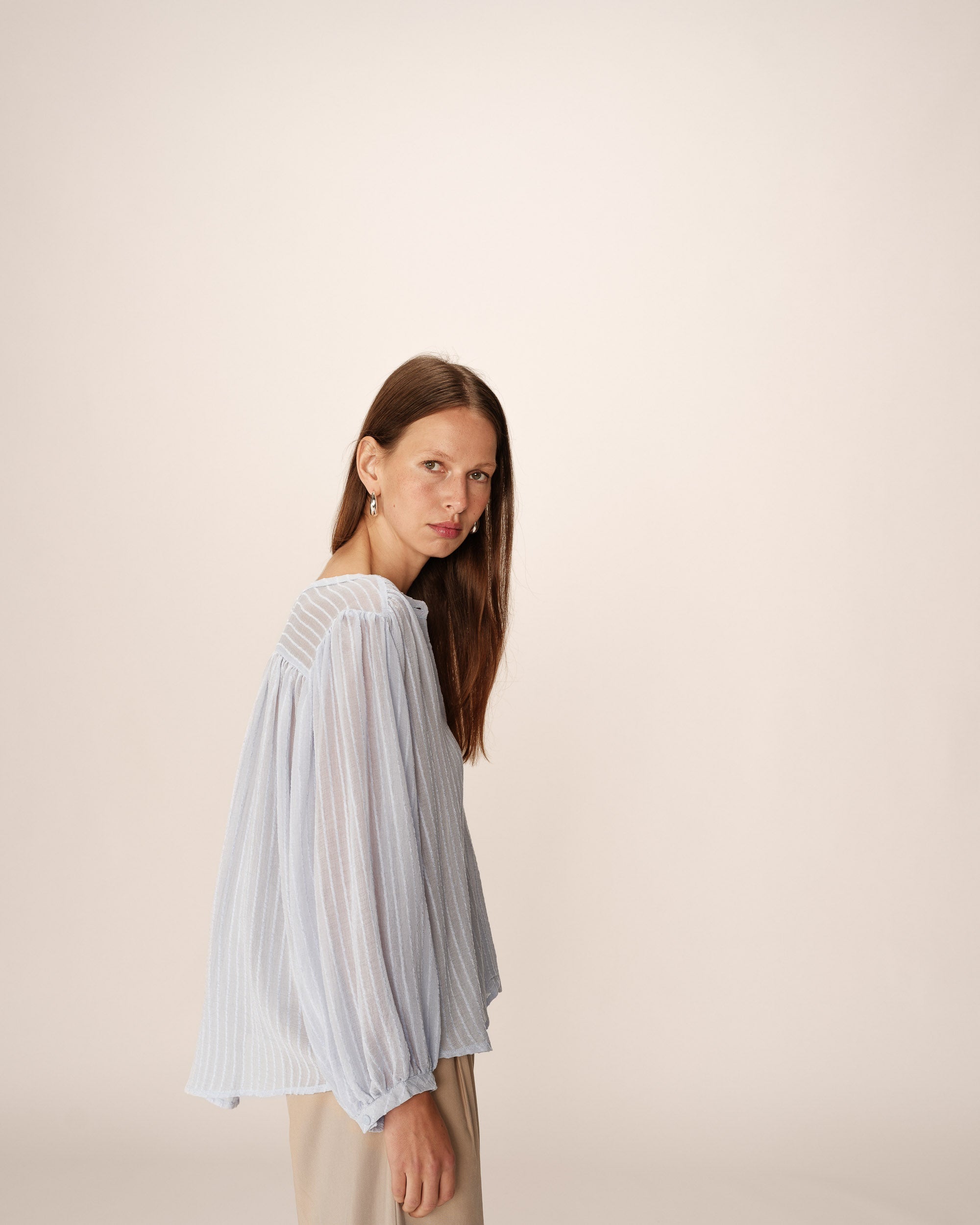 Poesie Blouse - Blue