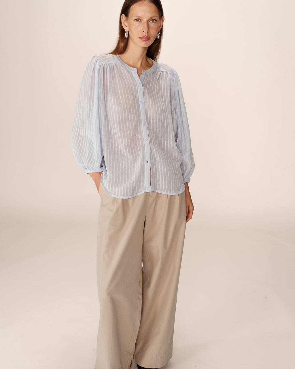 Poesie Blouse - Blue
