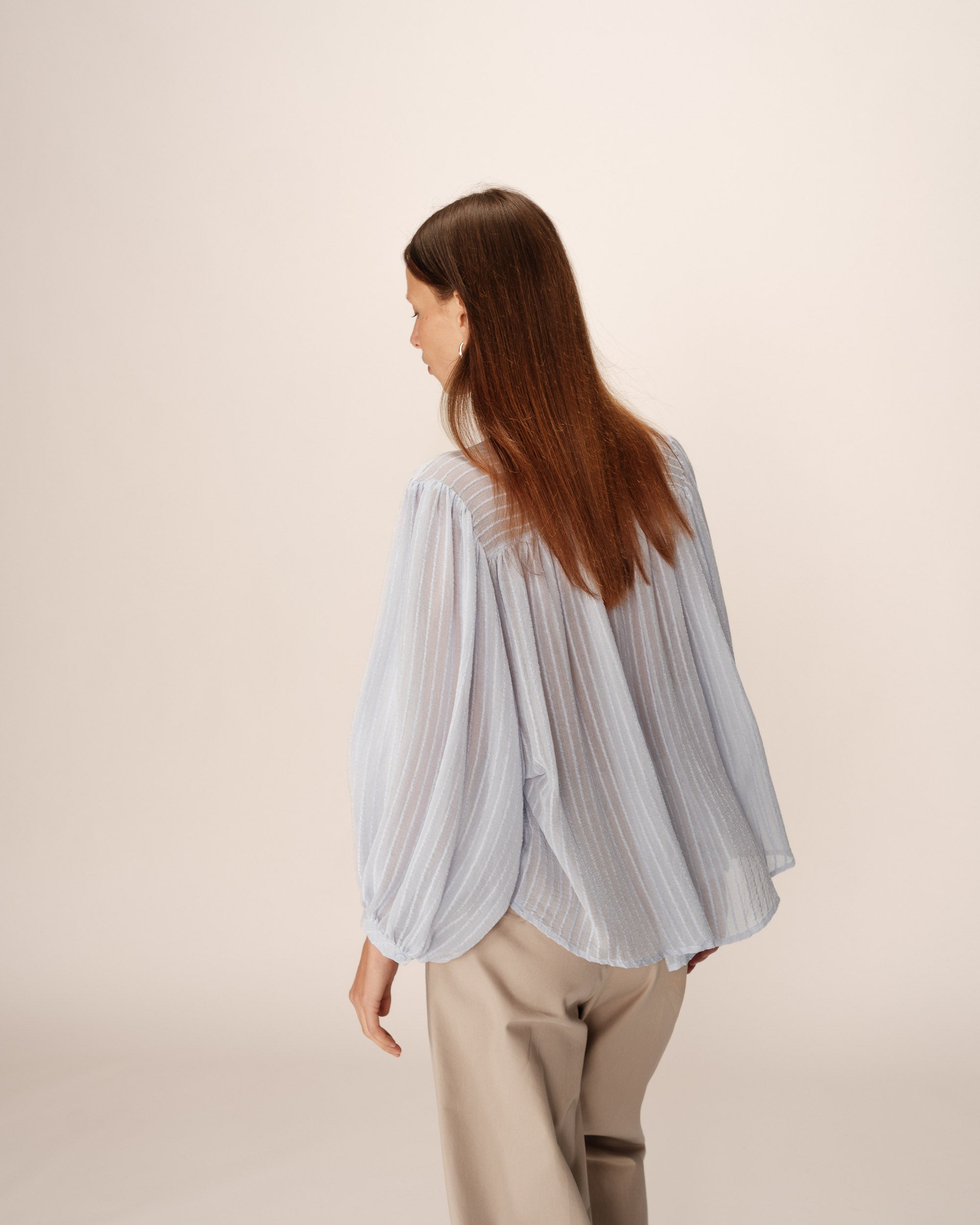 Poesie Blouse - Blue