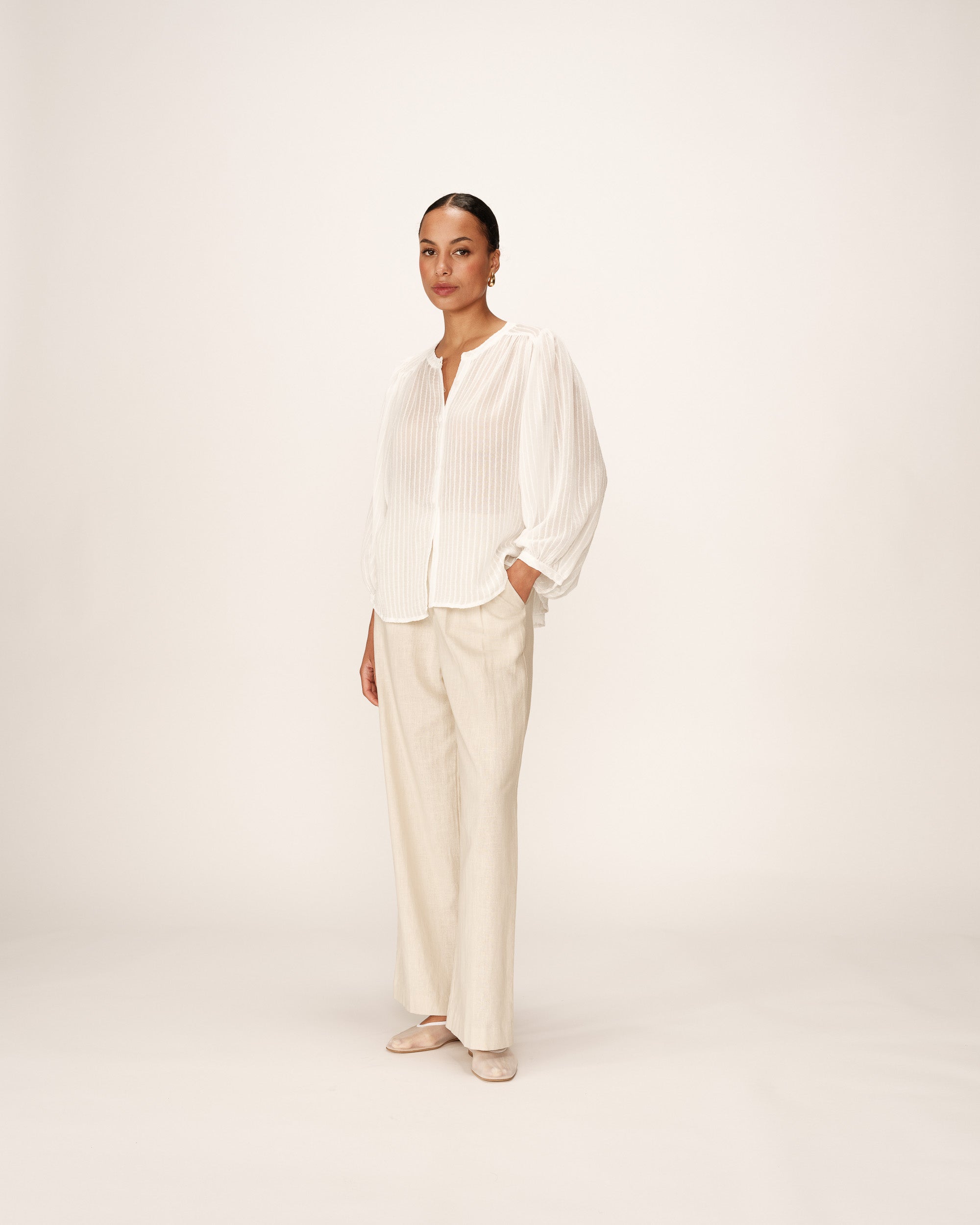 Blouse Poesie - Ecru