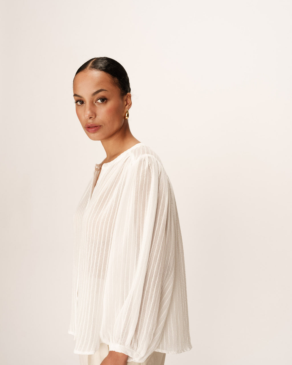 Blouse Poesie - Ecru