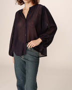 Blouse Poesie - Marine