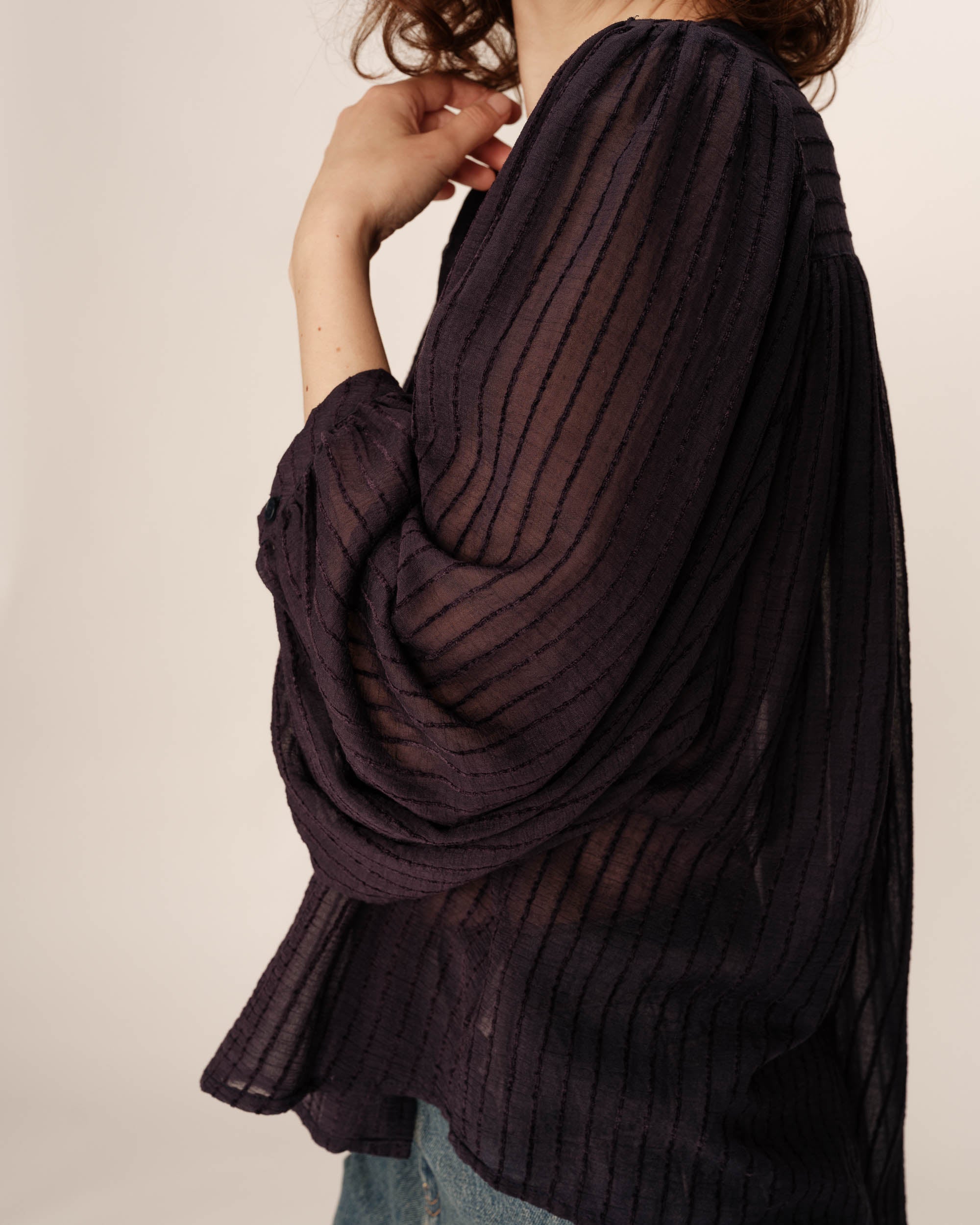 Blouse Poesie - Marine