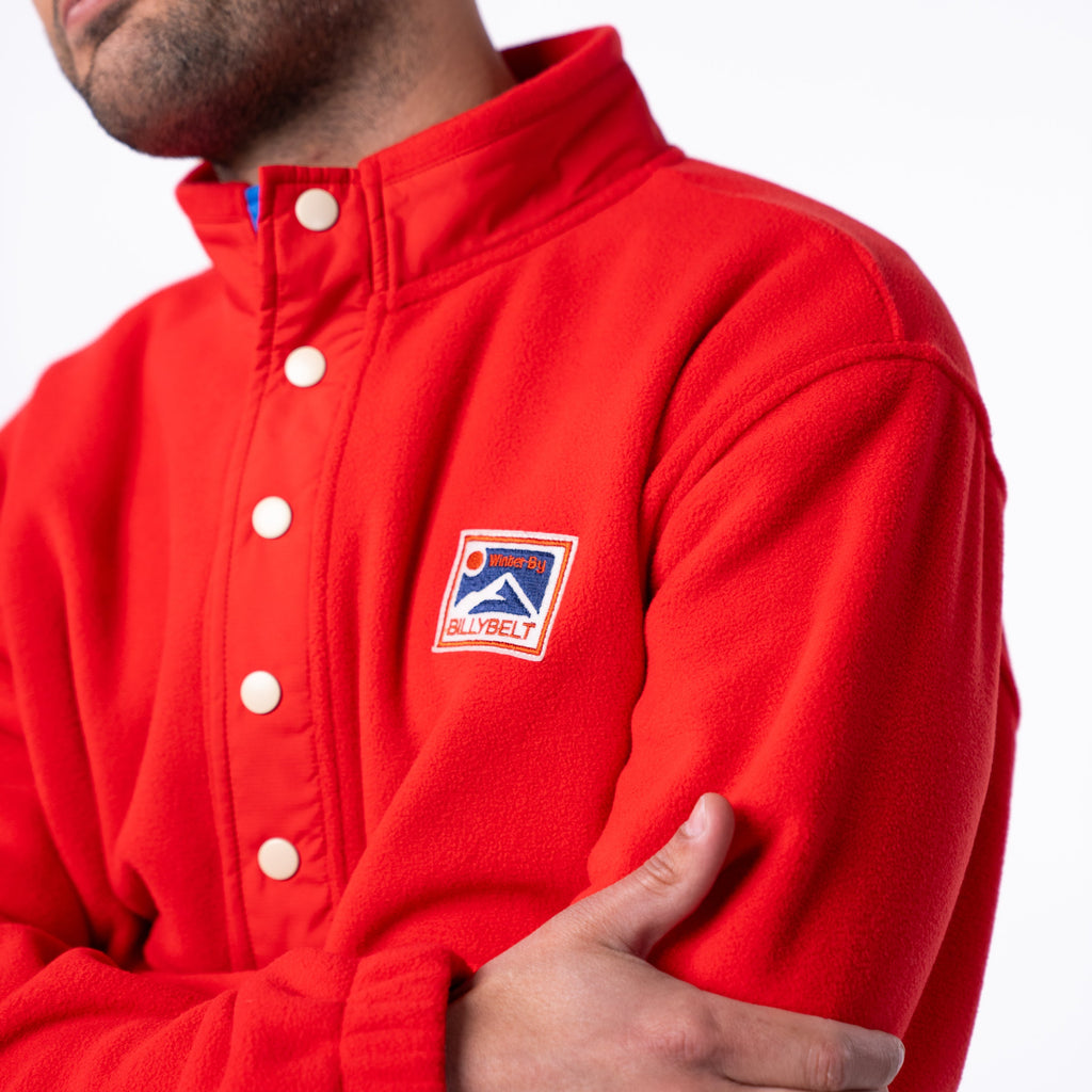 Fleece Sweatshirt - Red