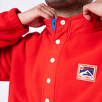 Fleece Sweatshirt - Red