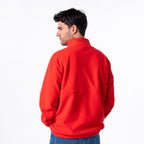 Fleece Sweatshirt - Red