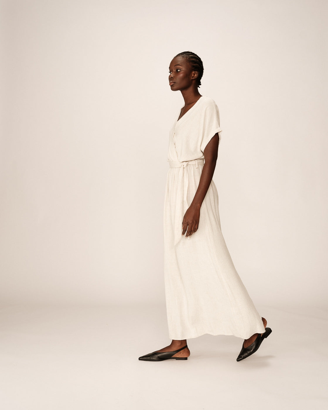 Robe Longue Pollen - Beige