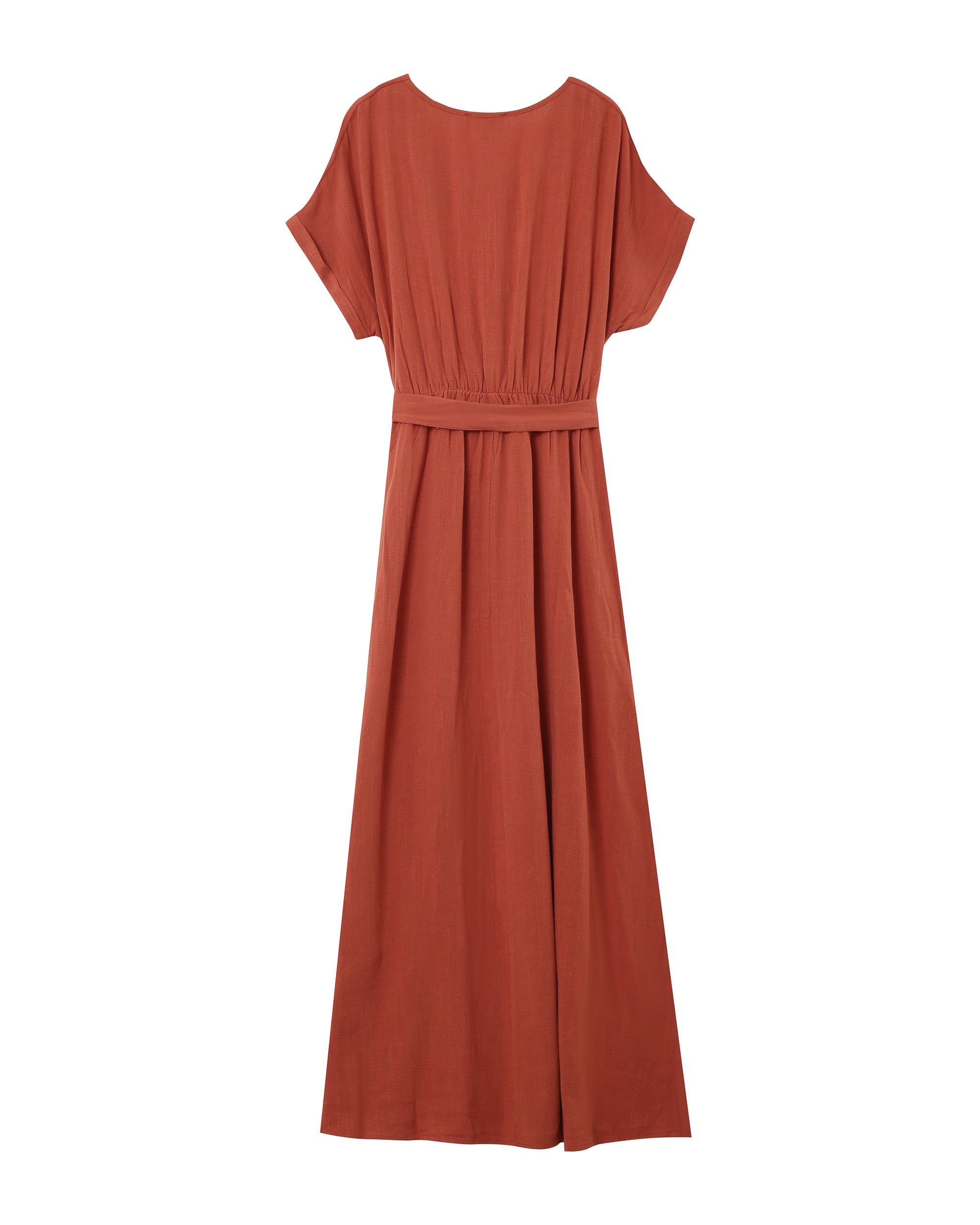 Robe Longue Pollen - Terracotta