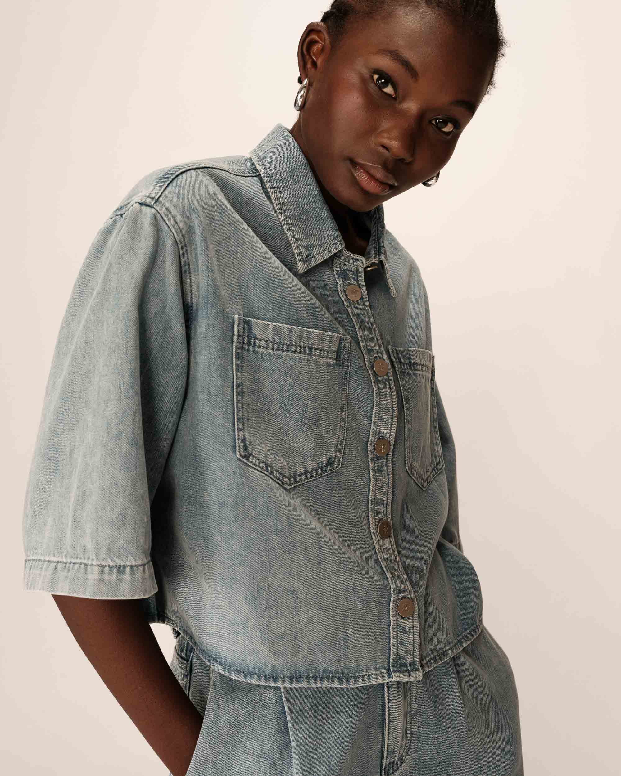 Chemise Pomona - Sky Blue