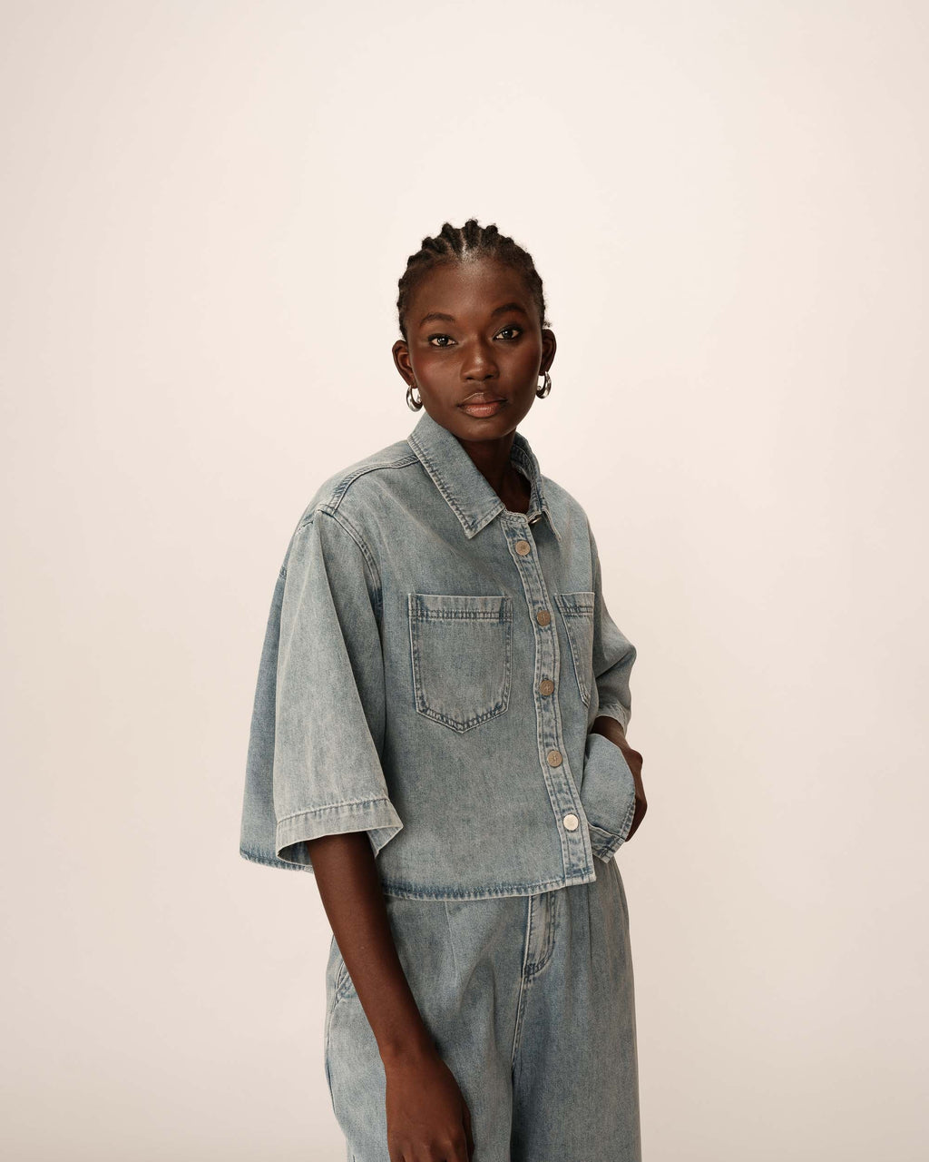 Chemise Pomona - Sky Blue