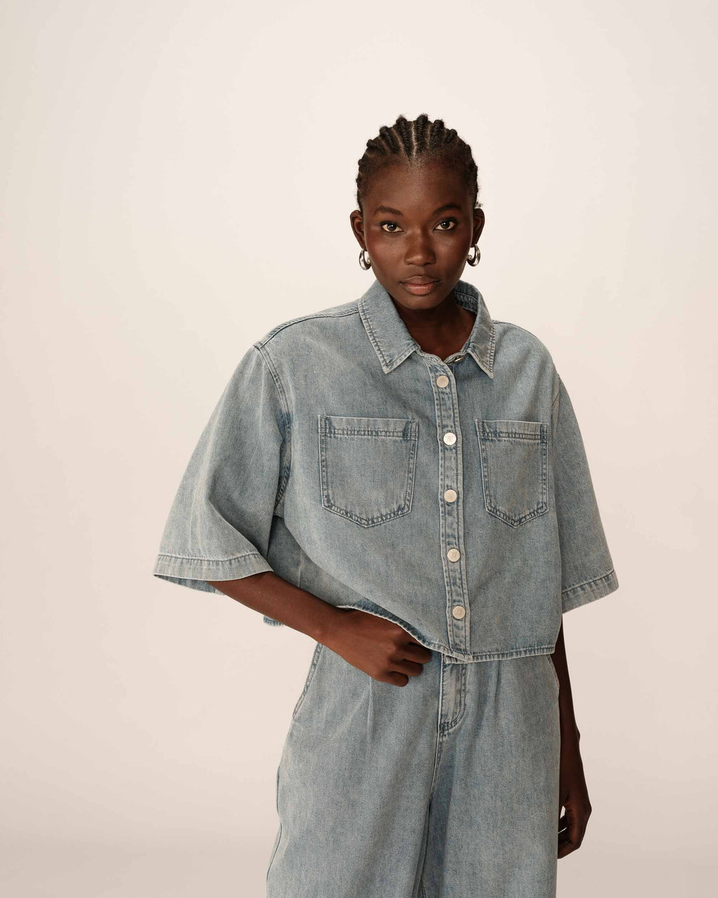 Chemise Pomona - Sky Blue