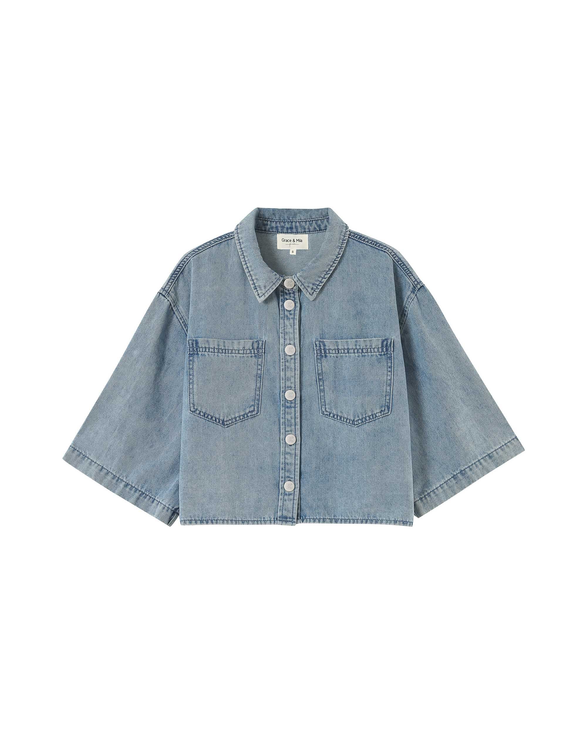 Chemise Pomona - Sky Blue
