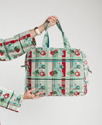Bolsa de Fin de Semana de Terciopelo – Dundee Sage