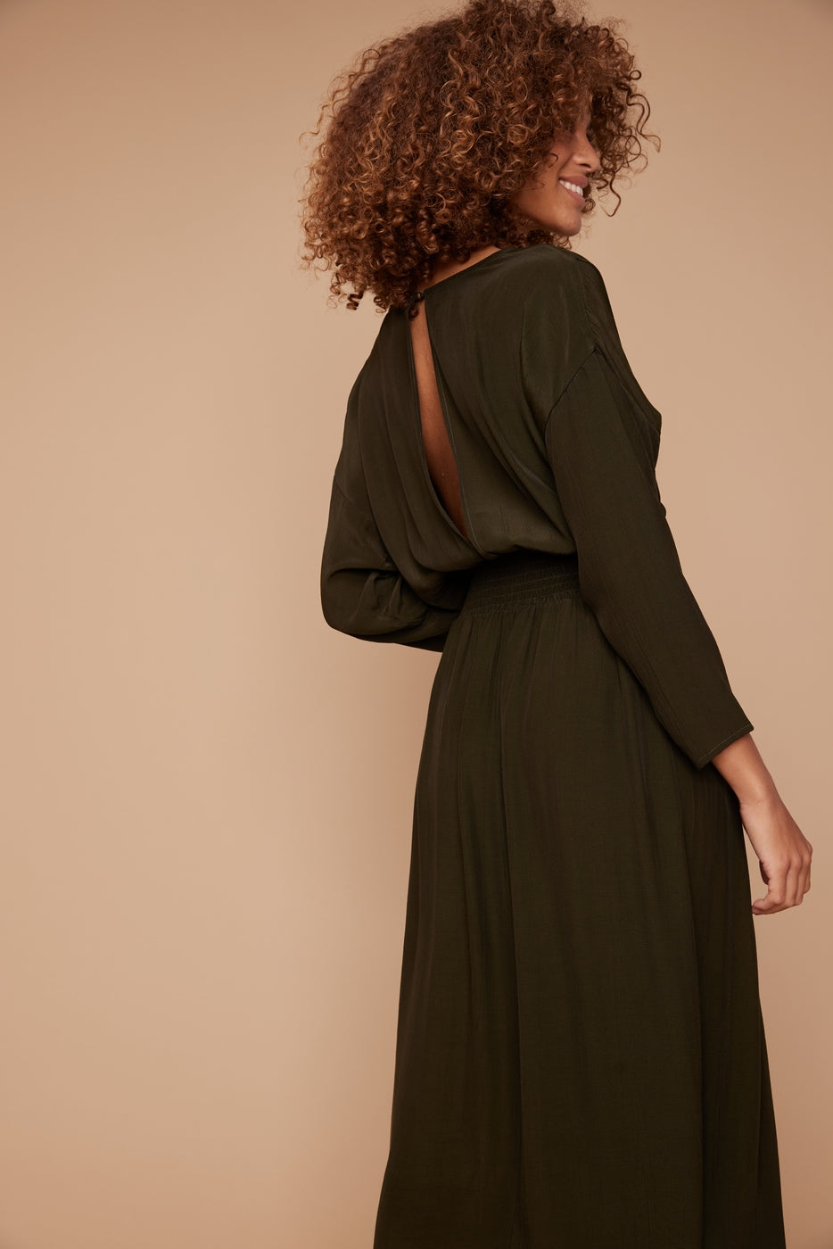 Dress Popular - Khaki