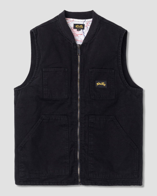 Gilet Pork Chop - Washed Black Duck