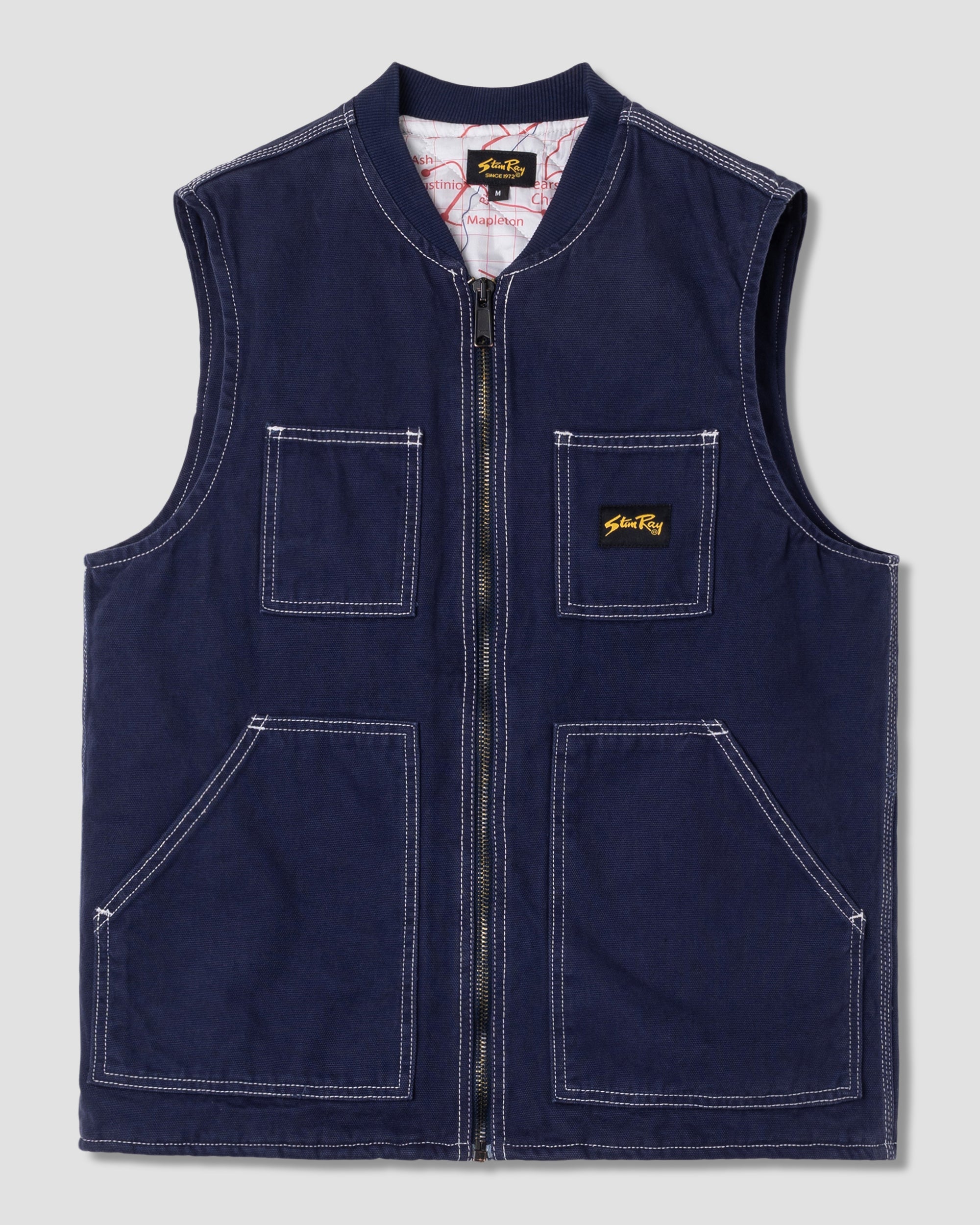 Pork Chop Vest - Washed Navy