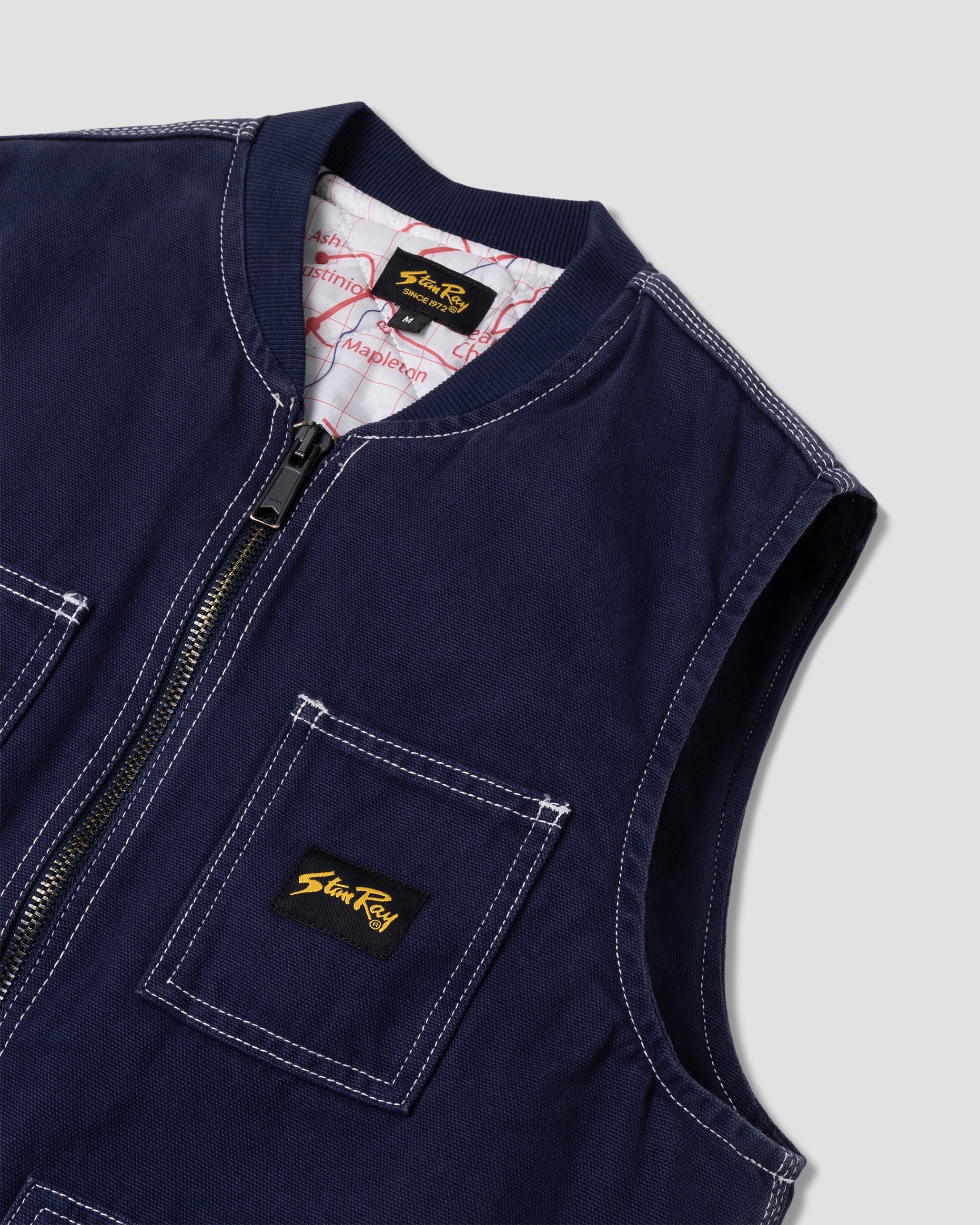 Pork Chop Vest - Washed Navy
