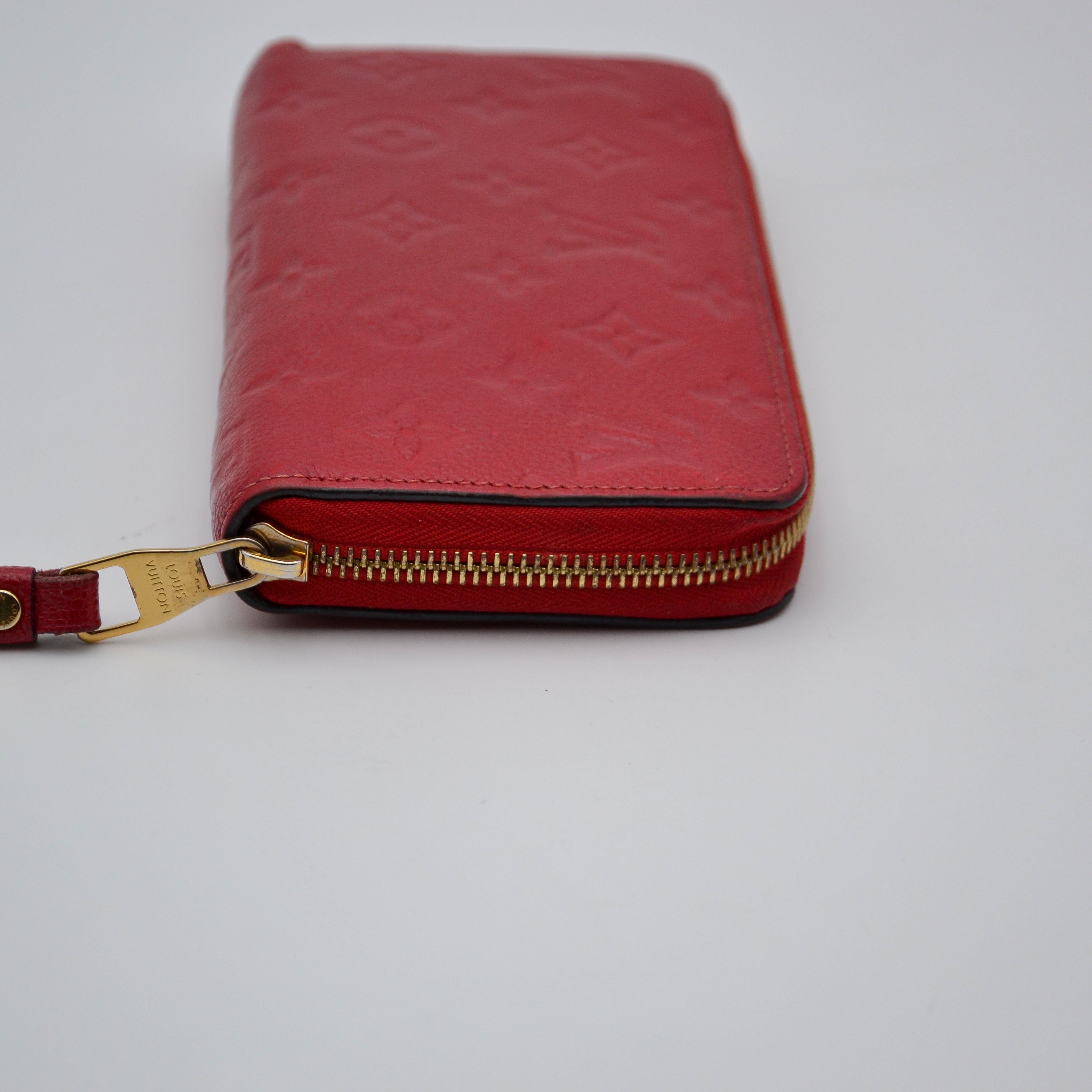 Portefeuille Louis Vuitton Zippy Continental Cuir Empreinte