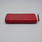 Portefeuille Louis Vuitton Zippy Continental Cuir Empreinte