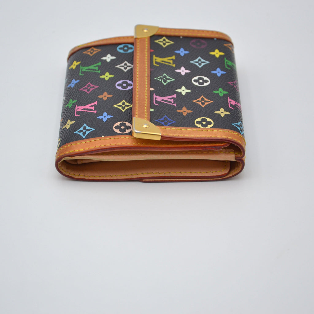 Louis Vuitton Murakami Multicolour Black Wallet