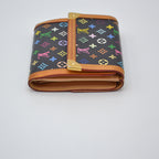 Louis Vuitton Murakami Multicolour Black Wallet