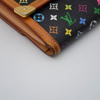 Louis Vuitton Murakami Multicolour Black Wallet