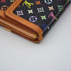 Louis Vuitton Murakami Multicolour Black Wallet