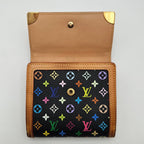 Louis Vuitton Murakami Multicolour Black Wallet
