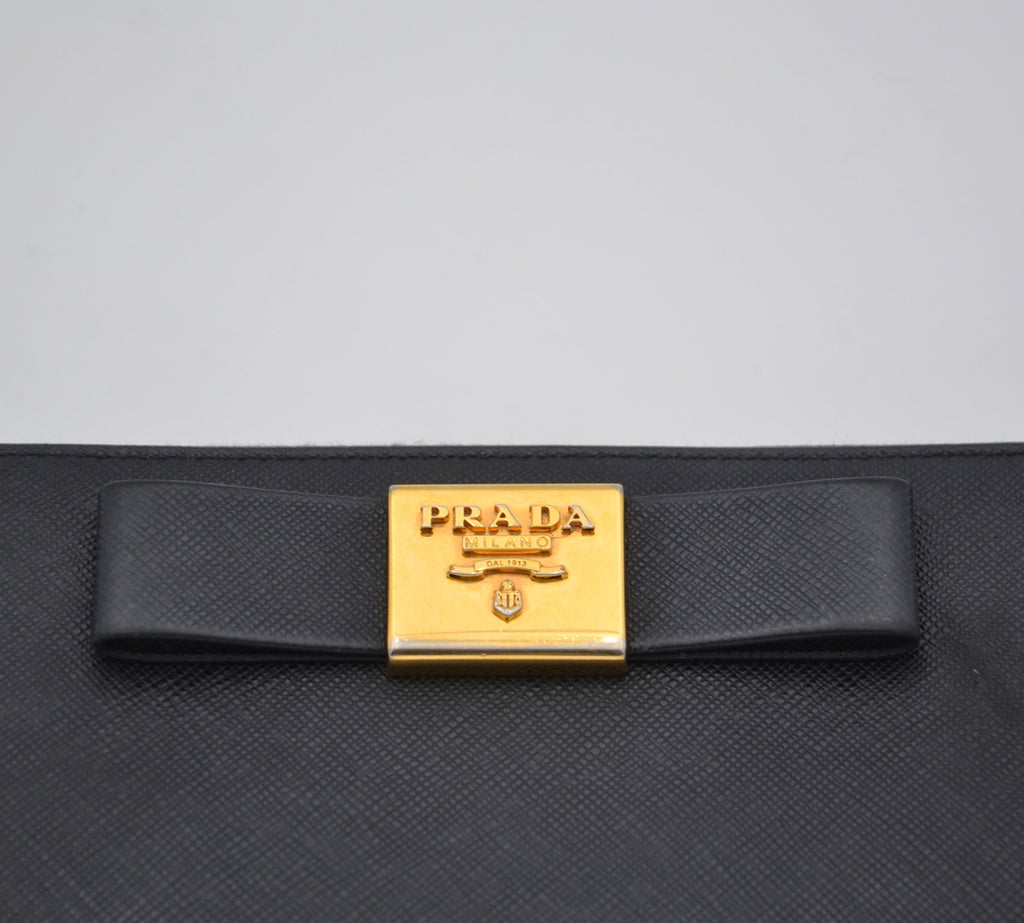 Long Prada Saffiano Leather Wallet