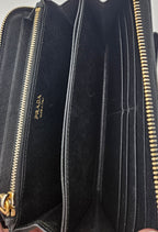 Long Prada Saffiano Leather Wallet