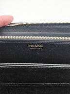 Long Prada Saffiano Leather Wallet