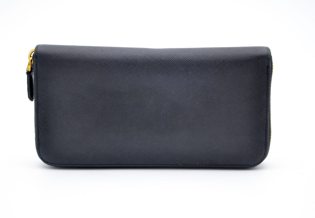 Long Prada Saffiano Leather Wallet
