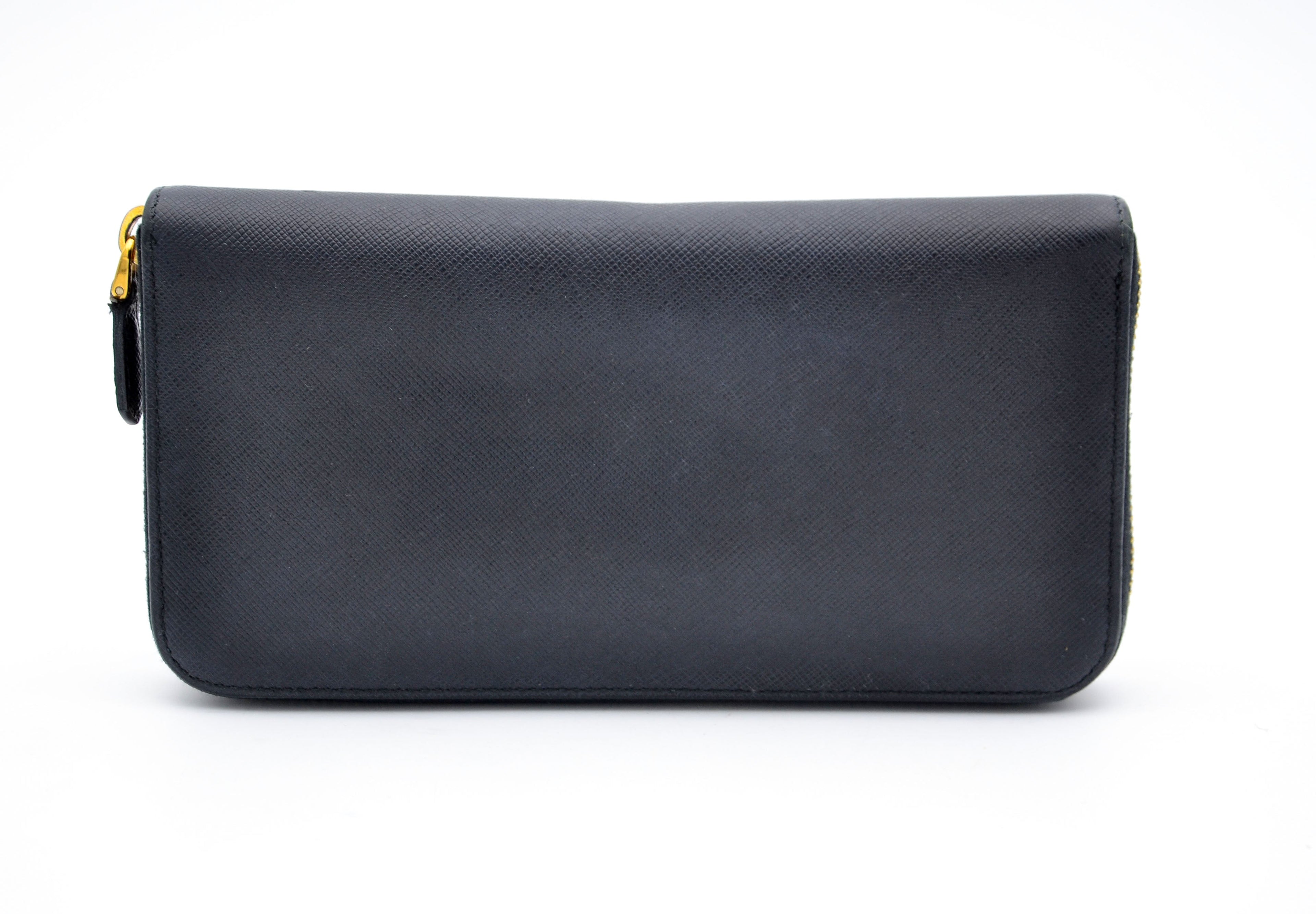 Long Prada Saffiano Leather Wallet