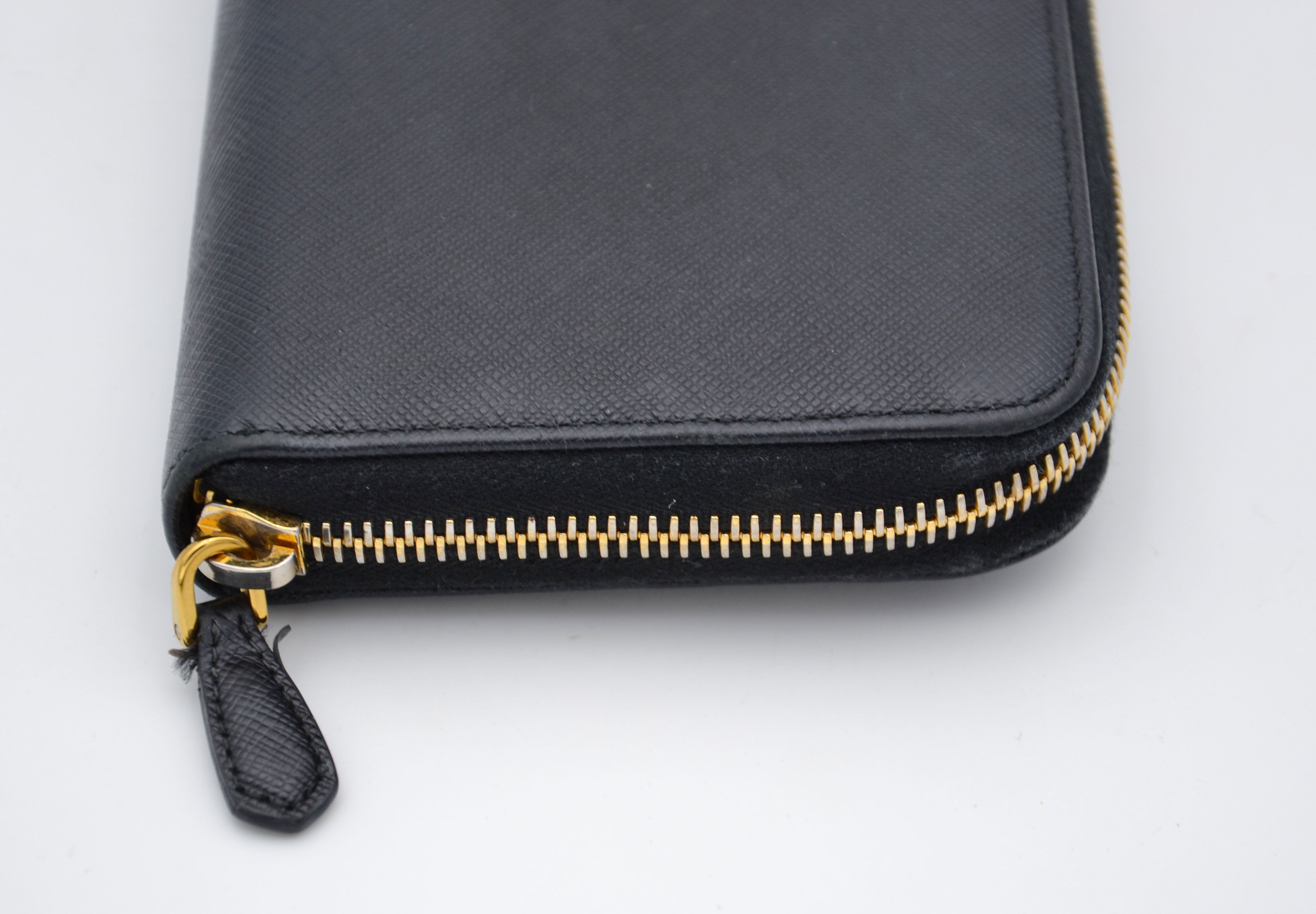 Long Prada Saffiano Leather Wallet