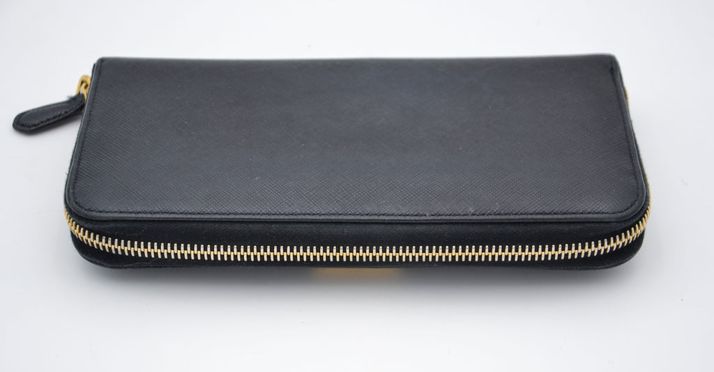 Long Prada Saffiano Leather Wallet