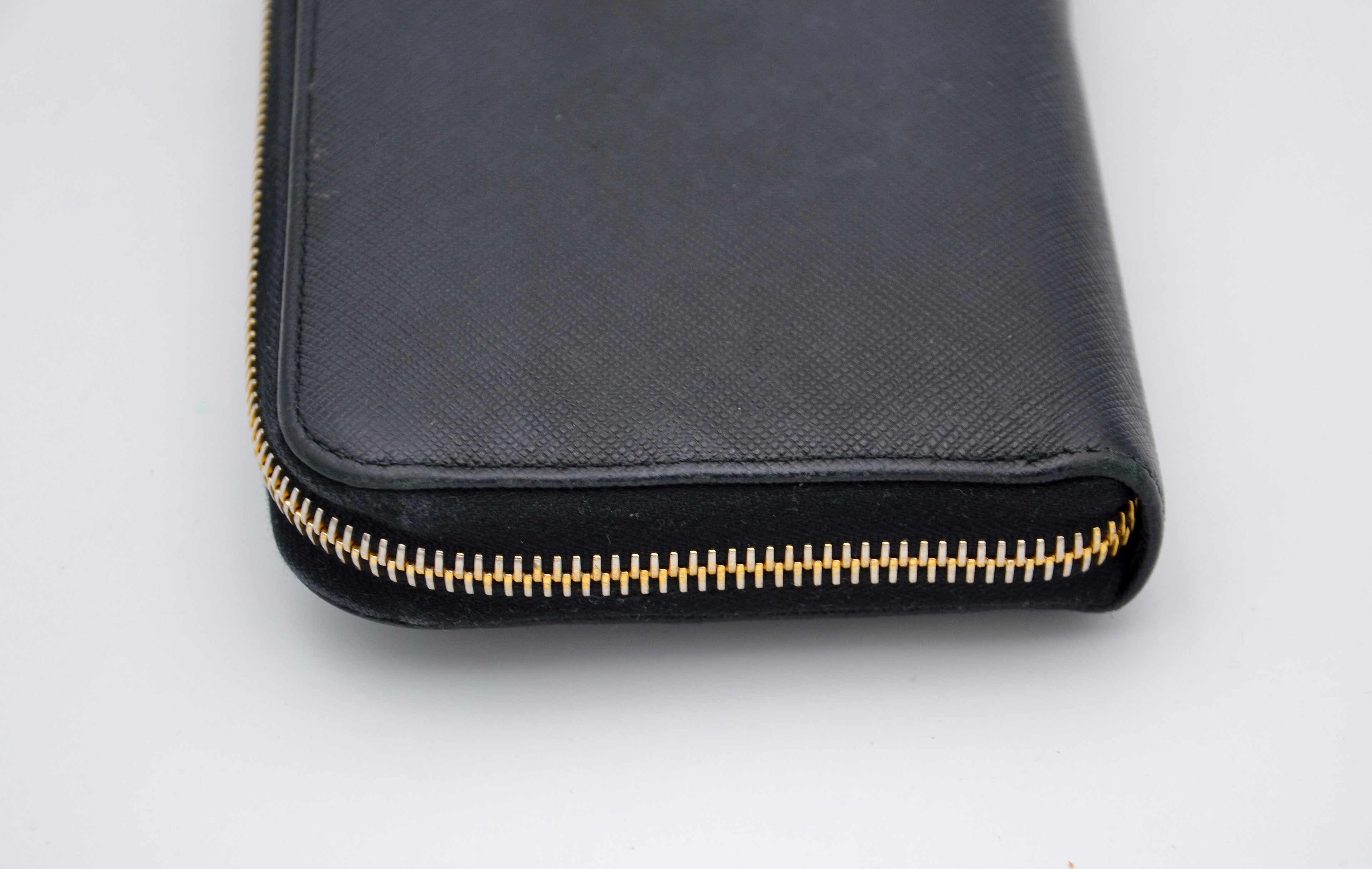 Long Prada Saffiano Leather Wallet