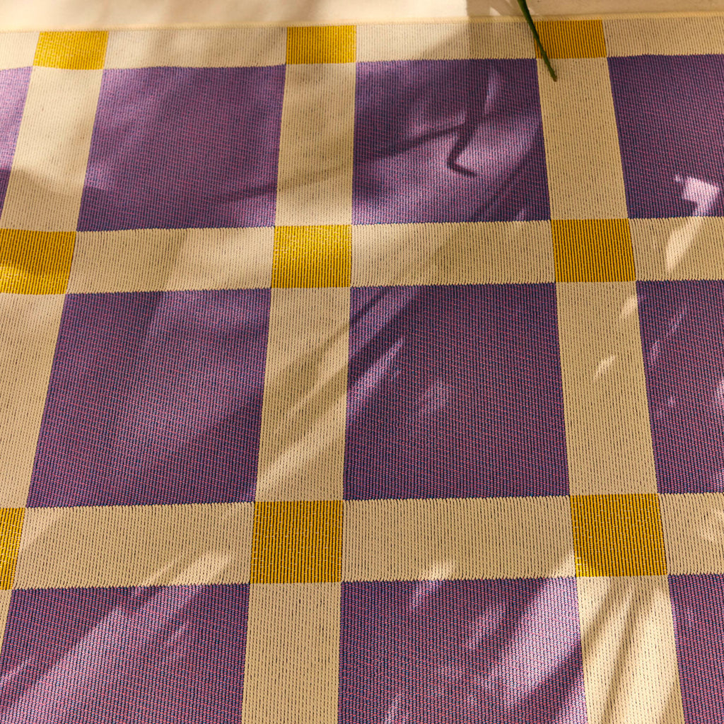 Positano - Tapis D'Extérieur - Polypropylène/Polyester - Violet