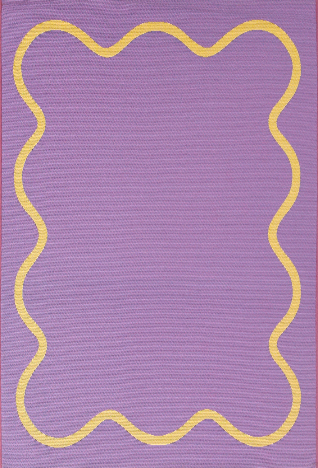 Positano - Tapis D'Extérieur - Polypropylène/Polyester - Violet