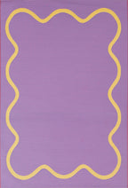 Positano - Tapis D'Extérieur - Polypropylène/Polyester - Violet