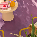 Positano - Tapis D'Extérieur - Polypropylène/Polyester - Violet